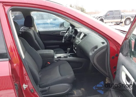 2017 Nissan Pathfinder S z USA, uszkodzony, nr VIN 5N1DR2MNXHC613404